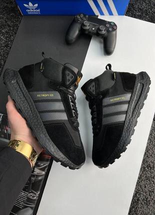 Adidas originals retropy e5 black fur