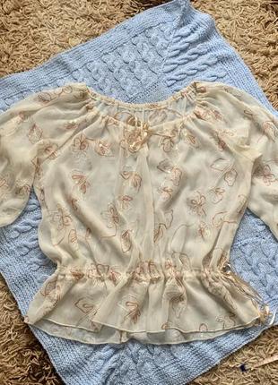 Свободная нарядная блуза. блузка в этно стиле. шелковая блузка.блуза с вышивкой