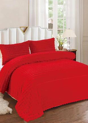 Новинка велюрова постіль шиншила ,тепла ніжна та приємна на дотик