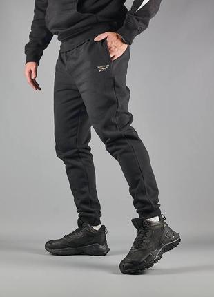 Зимові чоловічі кросівки reebok zig kinetica || edge all black fur  якість оригіналу aaa+4 фото