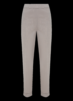 Бежевые брюки с содержанием шерсти d.exterior pp s-xs