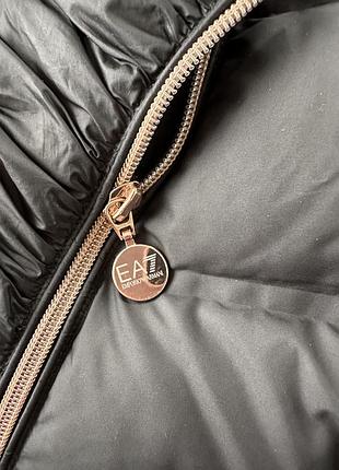 Пуховик emporio armani оригинал old money пальто3 фото
