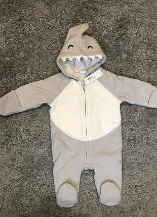 Демі флісовий чоловічок 3-6 міс та 6-12 міс