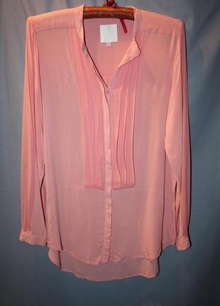 Нежная романтичная розовая блуза рубашка inwear2 фото