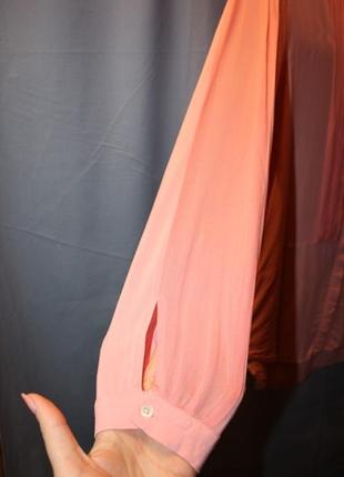 Нежная романтичная розовая блуза рубашка inwear4 фото