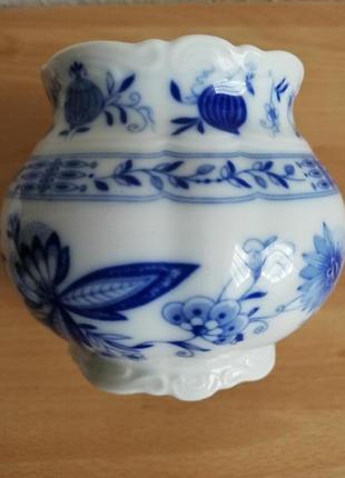Сахарница фарфоровая echt kobalt mitterteich bavaria германия5 фото