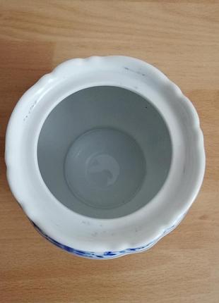 Сахарница фарфоровая echt kobalt mitterteich bavaria германия6 фото