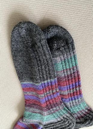 Весёлые носки ручной работы3 фото