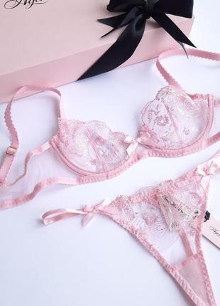 Кружевной комплект белья агент провокатор agent provocateur оригинал2 фото