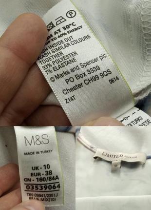 Платье миди в цветочный принт marks &amp; spencer3 фото