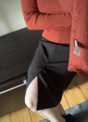 Спідниця  шоколад з підкладом( в цьому наборі просто 👍)3 фото