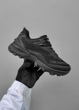 Термо кроссовки   merrell waterproof gore-tex gray  з  (зима)