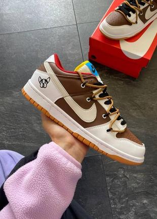 Новинка кросивки nike sb dunk "dog"  ( наик)5 фото