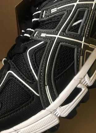 Кросівки asics gel-kahana 8 black white / подростковые и мужские кроссовки асикс чёрные с белым8 фото