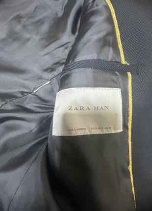 Пальто zara man с золотыми пуговицами4 фото