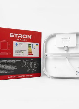 Светильник светодиодный etron communal 1-ecp-510-s 25w 5000к ip65 square2 фото