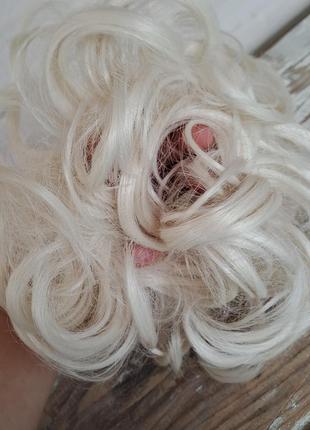 Роскошная резинка из волос и для волос хвоста пучка шиньон прическа