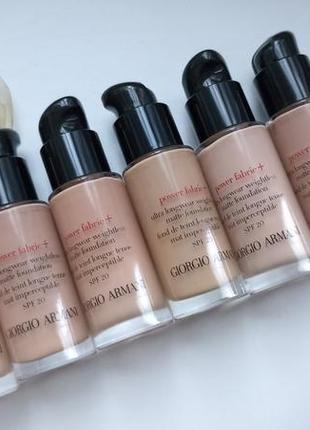 Тональна основа - armani power fabric+ foundation spf 25