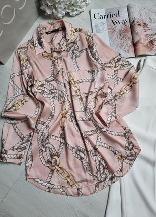 Сорочка в принт zara