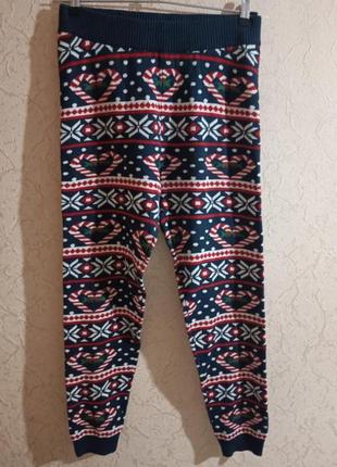 💥новые теплые домашние женские штаны р.48 l1 фото