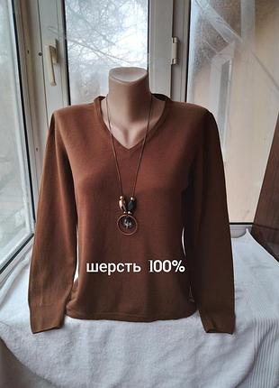 Вовняний светр джемпер пуловер вовна