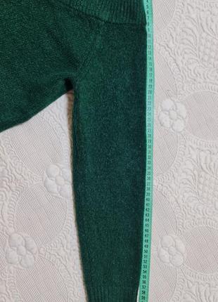 Изумрудный зеленый джемпер свитер h&m4 фото