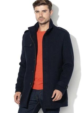 Мужское шерстяное пальто от бренда selected1 фото