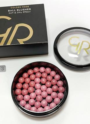 Рум'яна кулькові ball blusher golden rose 03