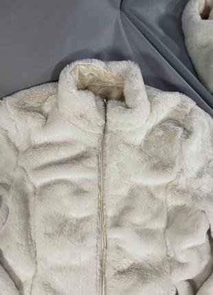 Зимова двухстороння на хутрі жіноча дуже тепла курточка  esmara7 фото