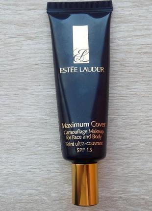 Тональний крем "максимальне покриття" estee lauder double wear maximum cover camouflage makeup for f