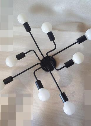 Люстра лофт на 8 ламп