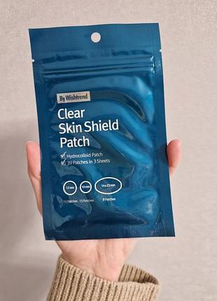 Патчі від прищів by wishtrend clear skin shield patch