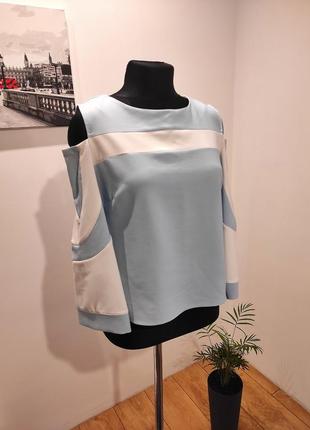 Стильна блакитна блуза туреччина