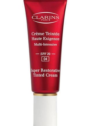 Антивозрастной тональный крем clarins multi-intensive super restorative spf20 тон 06 caramel1 фото