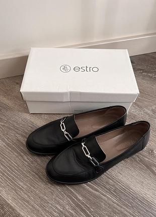 Кожаные туфли estro 20263911111193 фото