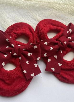 Носки топы пинетки для девочки 🎀