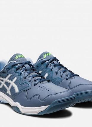 Чоловічі кросівки asics gel-dedicate 7 grey-blue (43.5) 9.5 1041a223-401 43.51 фото