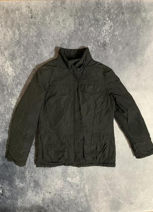 Пуховик куртка woolrich чорна1 фото