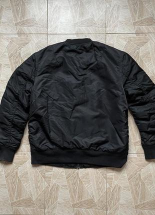 Курточка бомбер the rare y2k weekend h&m xo nylon bomber jacket black hype8 фото