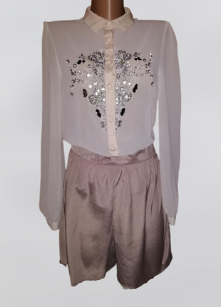 💜💜💜красивий жіночий комбінезон із шортами miss selfridge💜💜💜