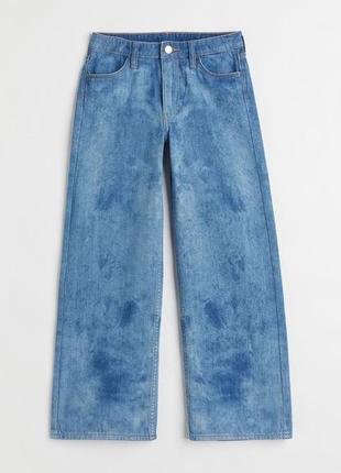 Джинси на дівчинку wide fit low jeans