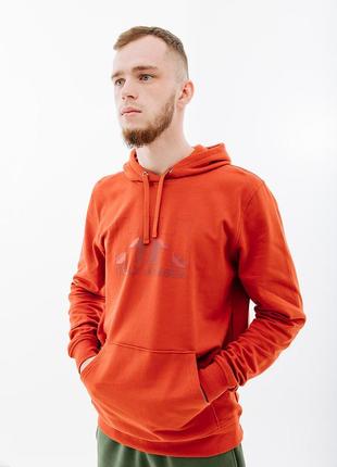 Мужское худи helly hansen nord graphic pull over hoodie  оранжевый m (7d62975-308 m)5 фото