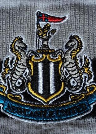 Мужская шапка двухсторонняя newcastle united ньюкасл юнайтед 58 размер4 фото