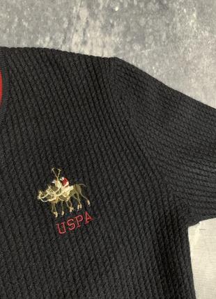 Свитер кофта мужская uspa polo ralph lauren3 фото