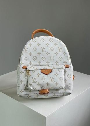 Рюкзак louis vuitton palm springs backpack white