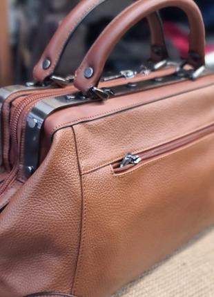 Кожаный саквояж katana