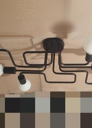 Люстра на 6 лампи,красиво підійде до вишуканого інтер'єру2 фото