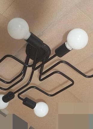 Люстра на 6 лампи,красиво підійде до вишуканого інтер'єру3 фото