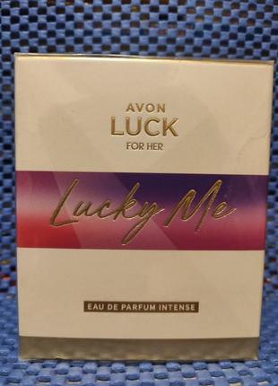 Парфюмированная вода lucky me intense avon 50 мл