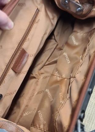 Кожаный саквояж katana